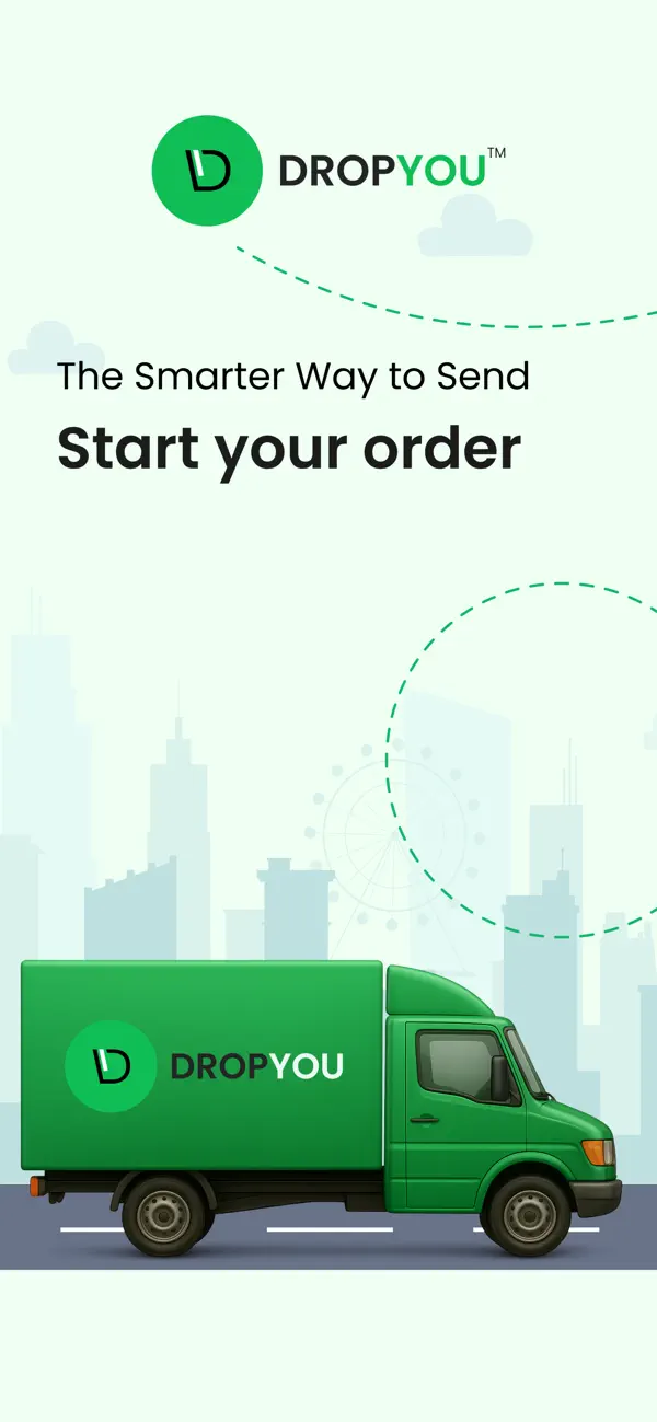 DropYou start order screen