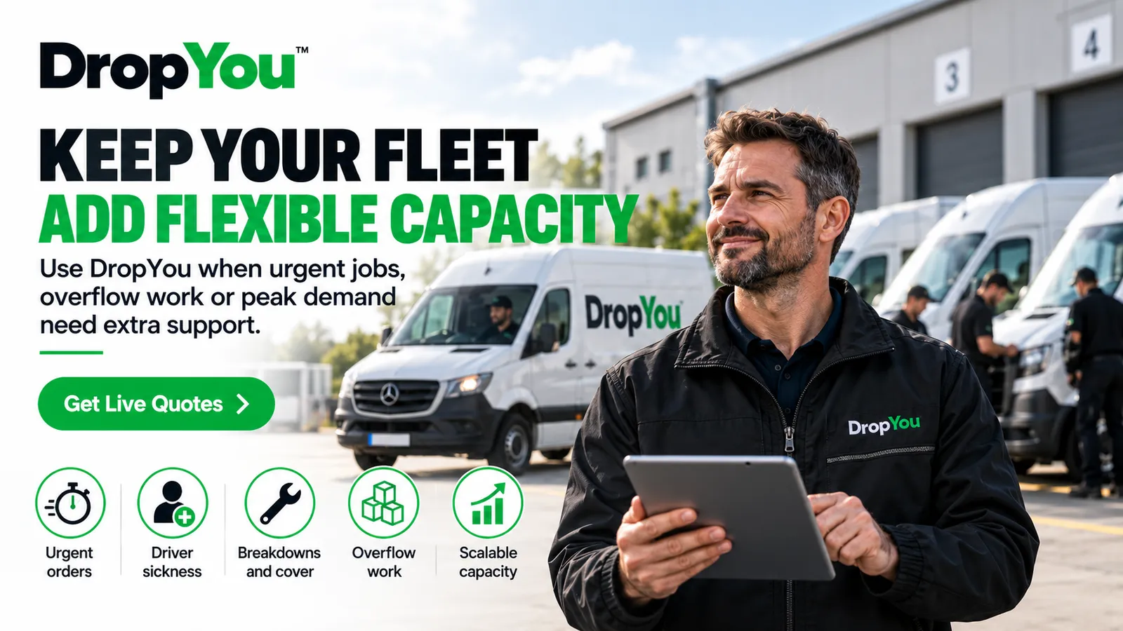 Fuel cost pressure on a UK delivery fleet